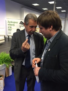Marius su Lenkijos Žemės ūkio ministerijos atstovu